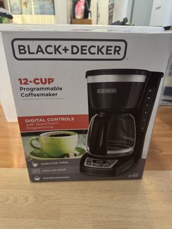 BLACK+DECKER 12-Cup Programmable Coffee Machine Coffee Maker
