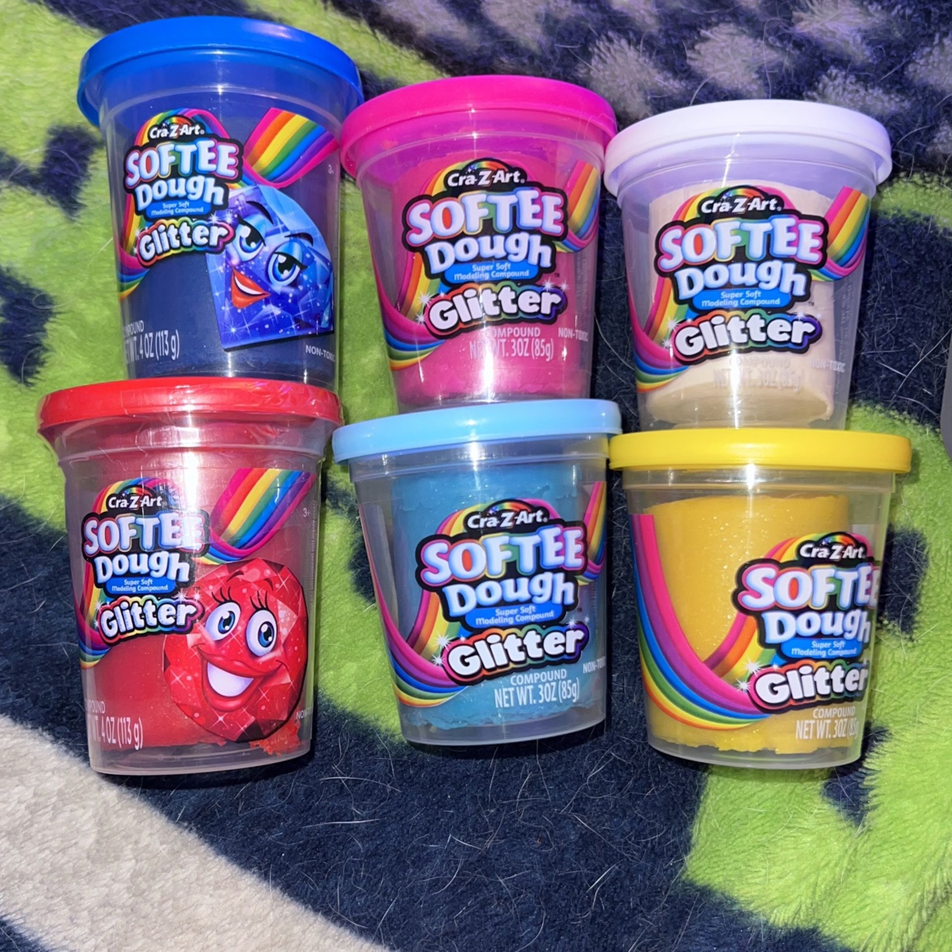 Cra Z Art Softee Dough Glitter