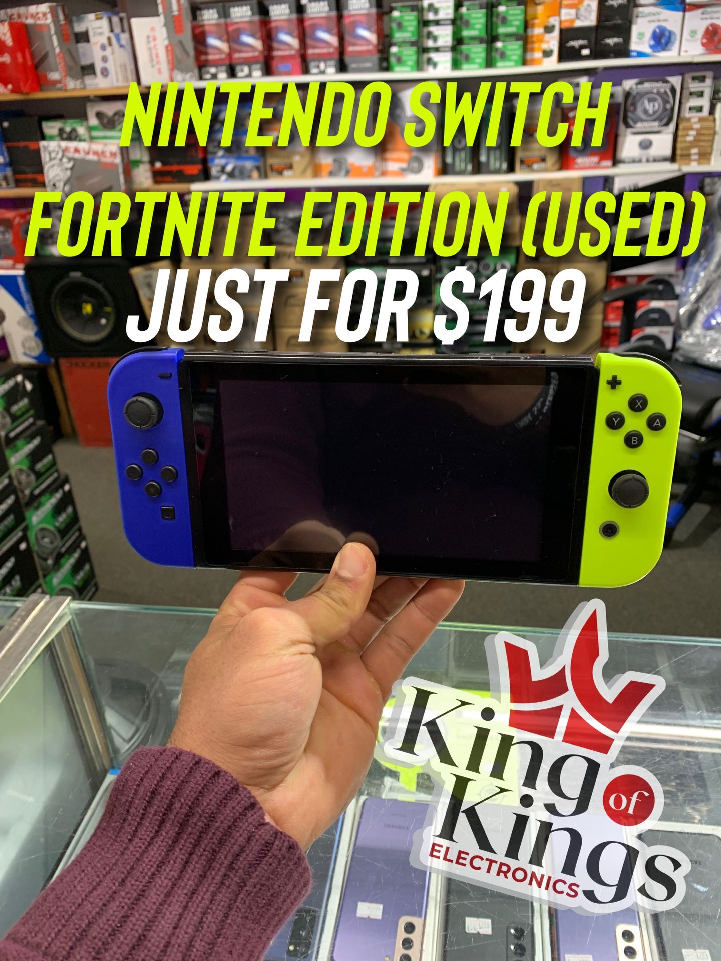 NINTENDO SWITCH FORTNITE EDITION!!!!!!! (USED)🤩🤩😱😱😎😎😱🔥🔥🔥🔥🔥