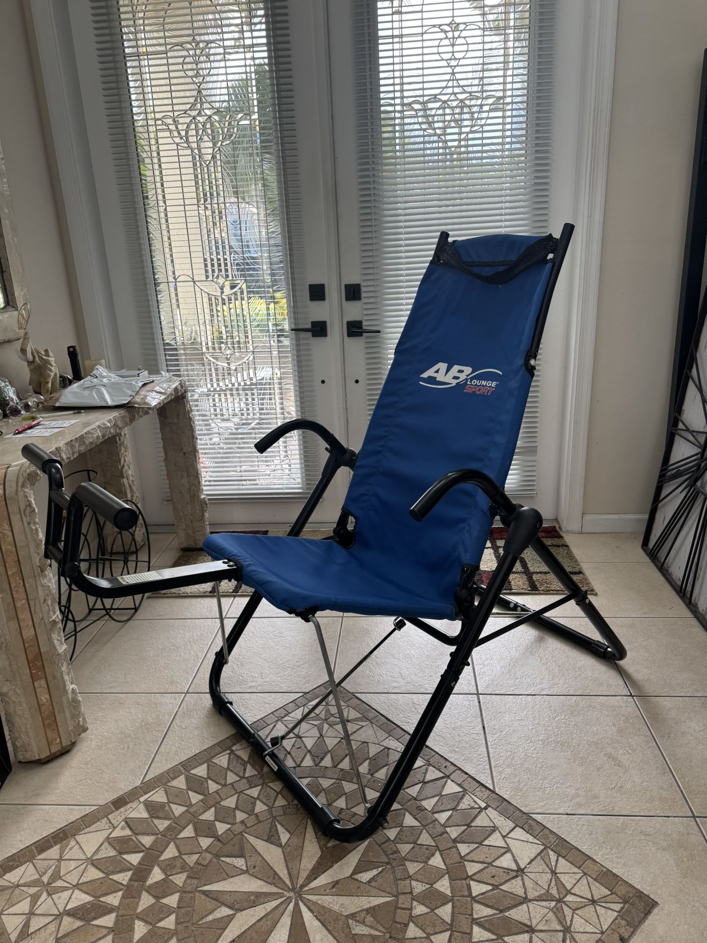 Ab Lounge Sport Lounger Core Abdominal Chair Resistance Exercise Machine