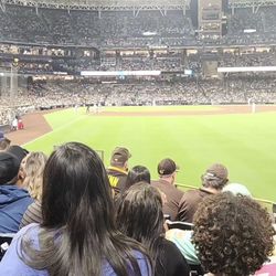 Padres Diamondbacks 8/17 Game Section 133 And Section 127