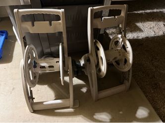 Hose reel mobile cart