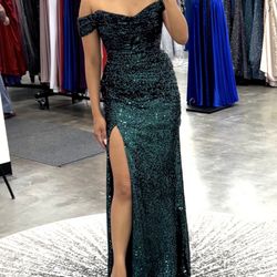 Green Formal Dress 