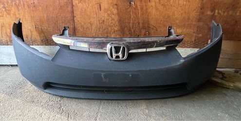 2008 Honda Civic Sedan Front Bumper and Grill