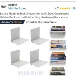 floating  book shelves 
