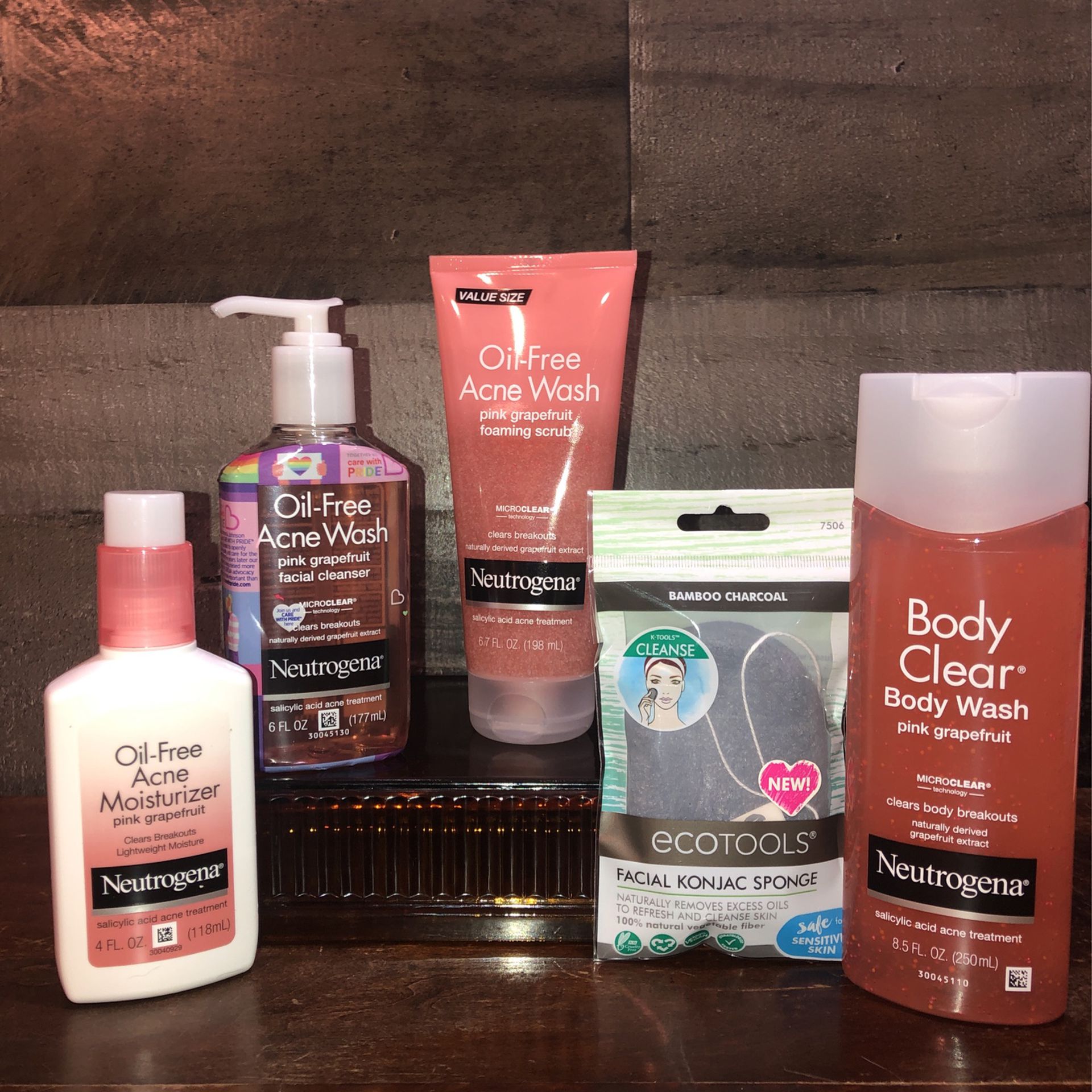 Brand New! 🎆   Neutrogena & EcoTools Acne/Face Care Products - Pink Grapefruit (((PENDING PICK UP TODAY)))
