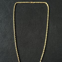 10KT Gold Rope Chain 