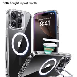 ESR for iPhone 16 Pro Max Case, Camera Control Button Compatible with MagSafe, Military-Grade Protective, Built-in Stash Stand Phone Case, Scratch-Res