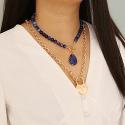 Alloy Love Multilayer Necklace For Women