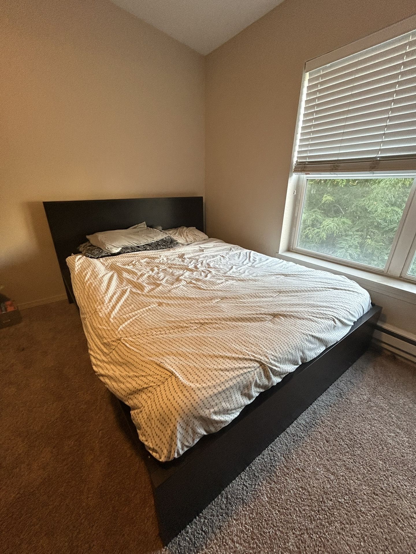IKEA Queen Bed and Frame