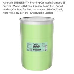 55 Gallons Nanoskin Car Wash Shine&Shampoo