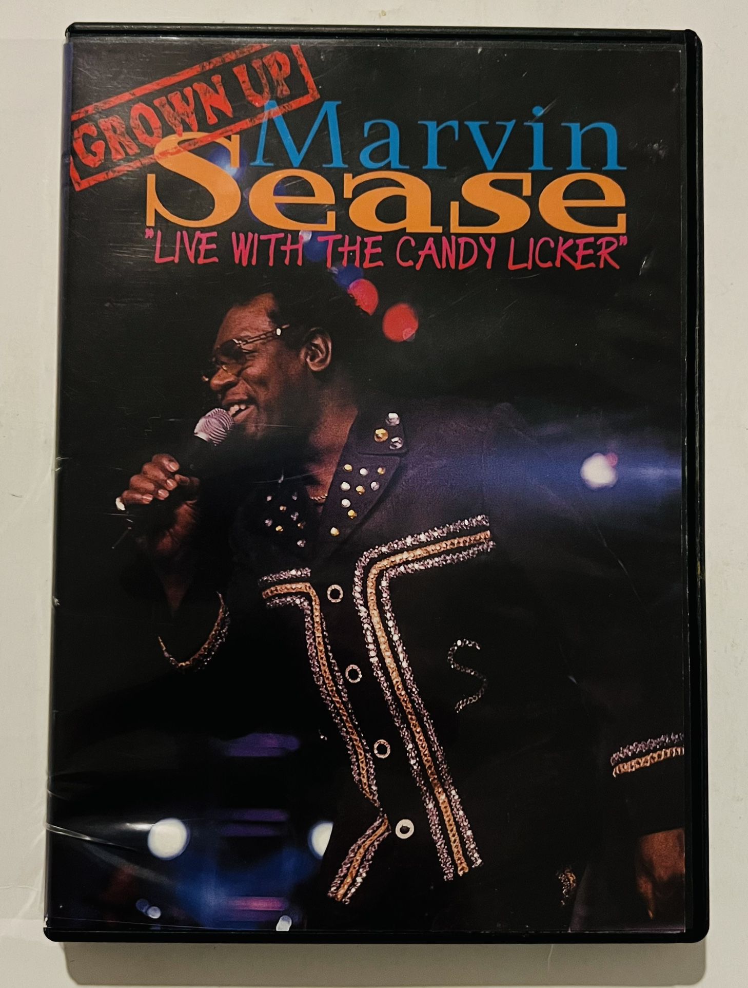 Grown Up - Live With The Candy Licker - Marvin Sease (2005, DVD)
