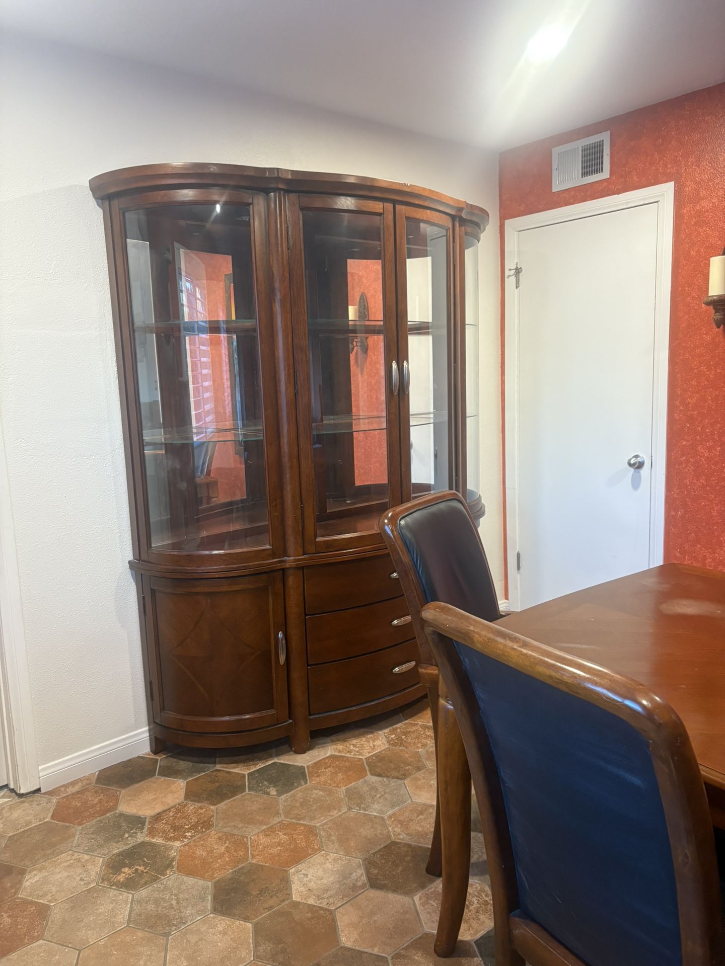 China Cabinet and Table