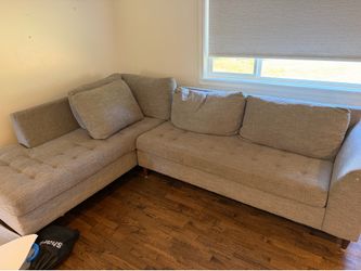 Dania L-shaped couch