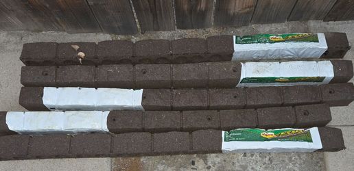 Vigoro Rubber Garden Edging Brown