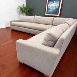 Restoration Hardware Large Sectional Couch 🛻Delivery Available🛻