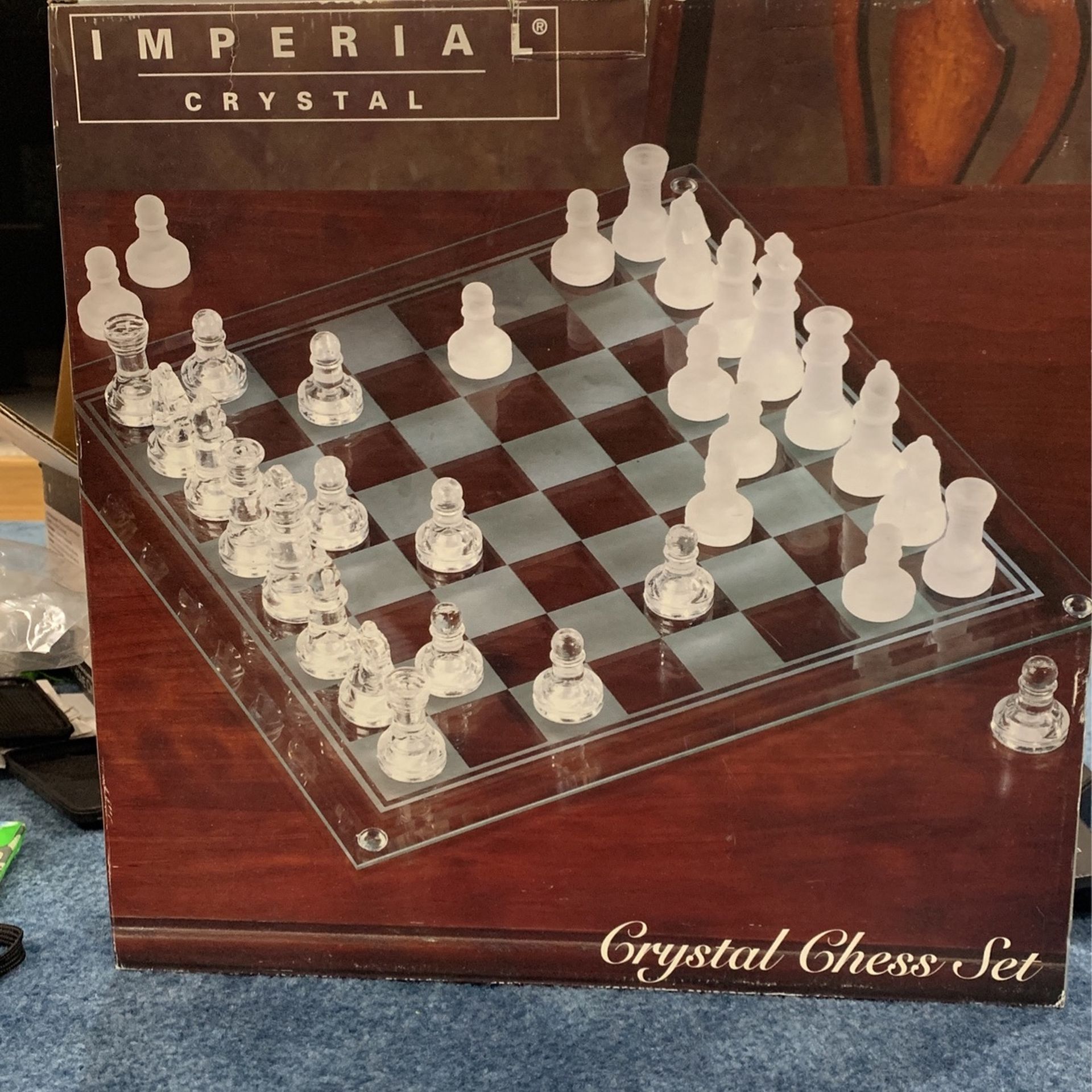 Collectible Crystal Chess Set