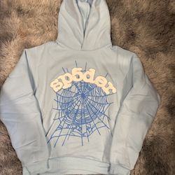 Sky Blue Sp5der Hoodie