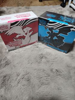 Pokémon Scarlet & Violet White Flare & Black Bolt Elite Trainer Boxes