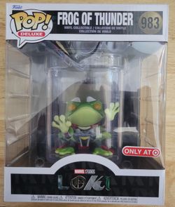 $20 Funko Deluxe Target Exclusive Marvel Loki Frog Of Thunder