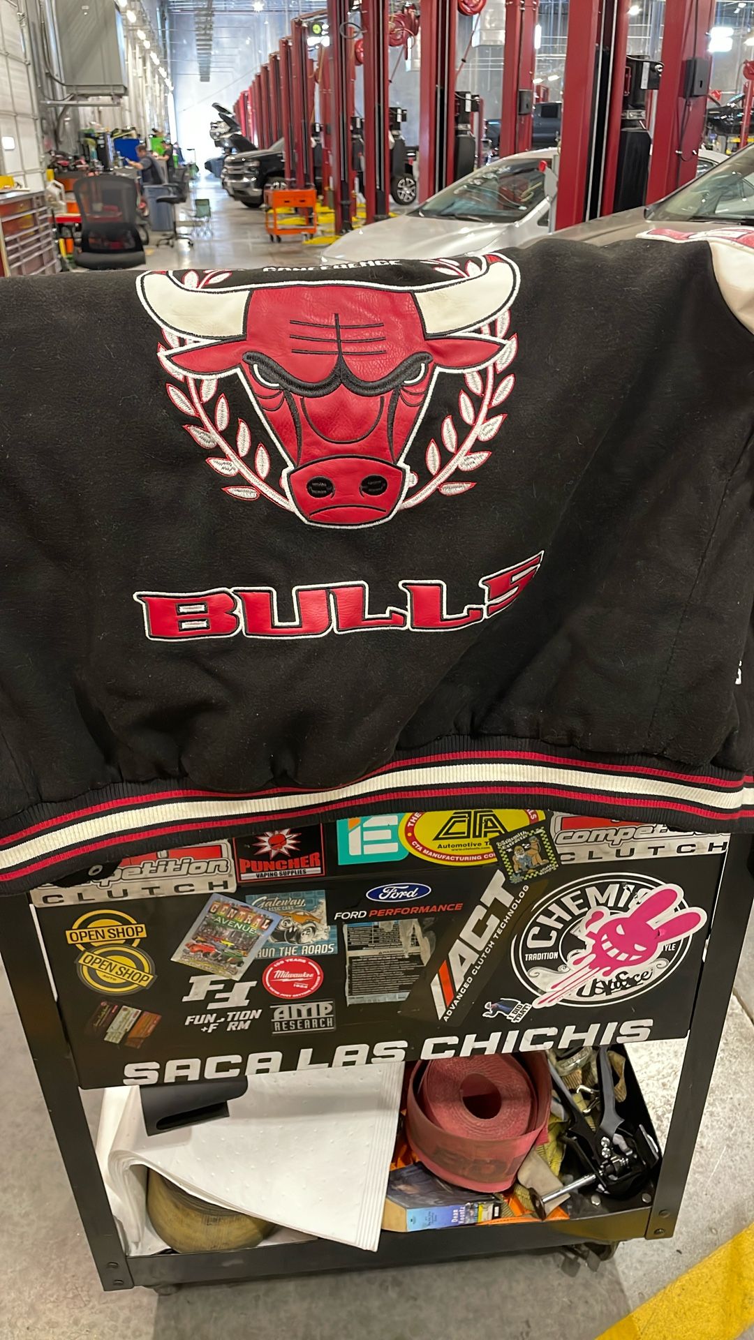 Bulls Letter Man Jacket 