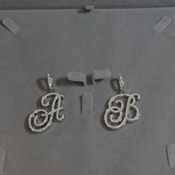 Custom Cursive Letter Pendant 