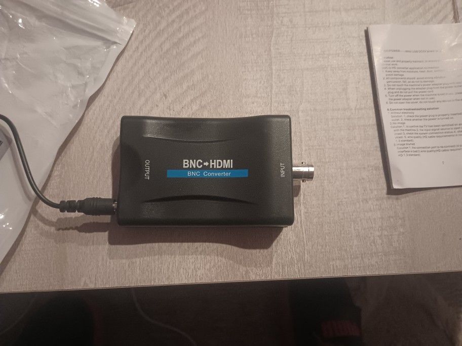 BNC to HDMI Converter
