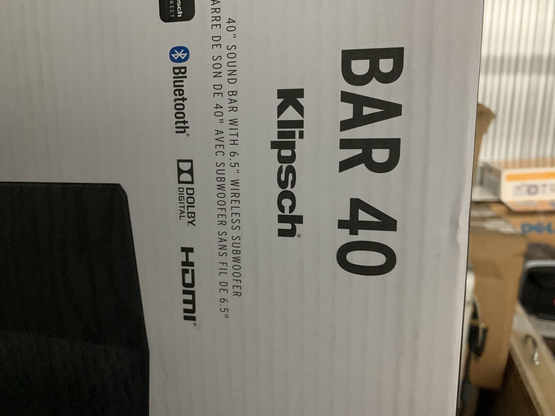 Offers- Reduced Brand New Klipsch Bar 40 With Subwoofer In Sealed Box On Sale