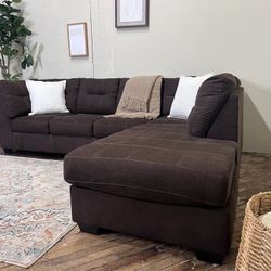 Deep Chaise Stunning Sectional!