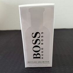 BOSS HUGO BOSS FOR MEN BOTTLET UNLIMITED 3.3 OZ $50 FINAL PRICE 