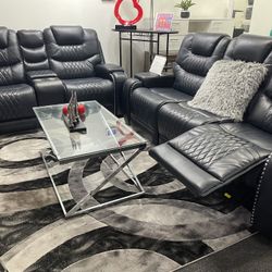 🛋️🛏️LIVING ROOM SET SOFA & LOVESEAT LEATHER LEATHERS‼️🛏️