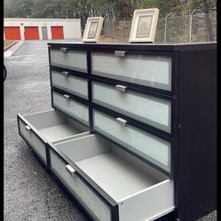 DELIVERY Available IKEA Long Dresser With Big Drawers. Drawers Sliding Smoothly 
