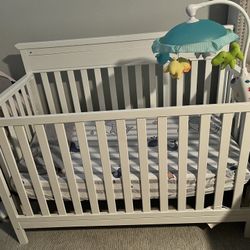 Crib With Mattress 