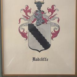 Radcliffe Family Crest 