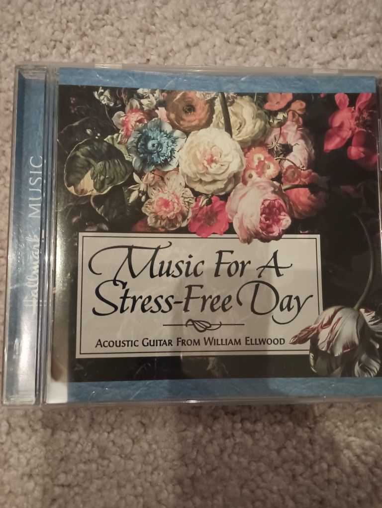 Music for a Stress-free Day [ Acoustic Guitar From William Ellwood ] - Music CD 