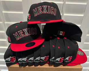 NEW Rings & Crwns Premium Mexico Fitted Hat for World Cup (Size 7-3/8) - $25ea or 2 for $40