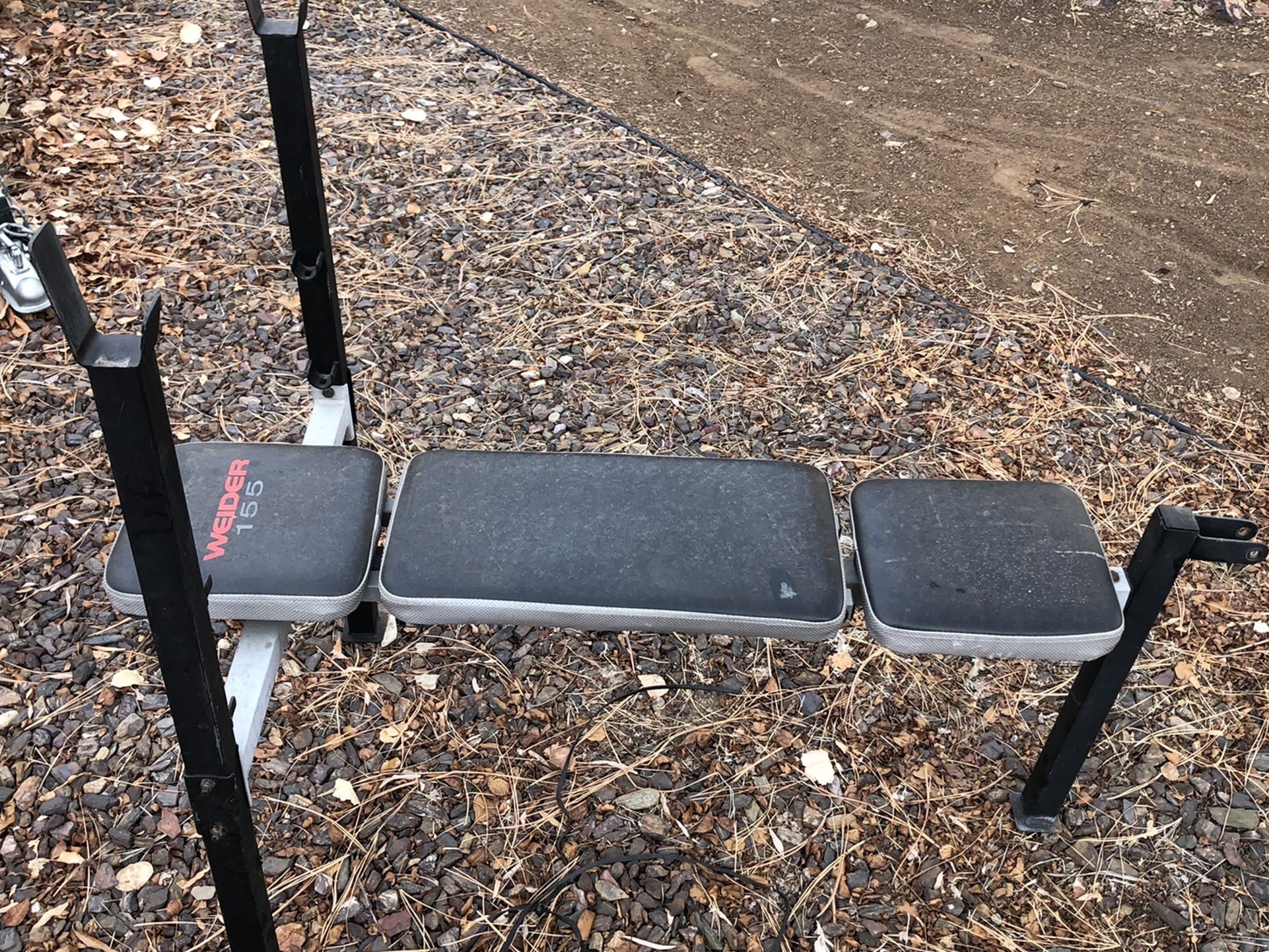 Weight bench only