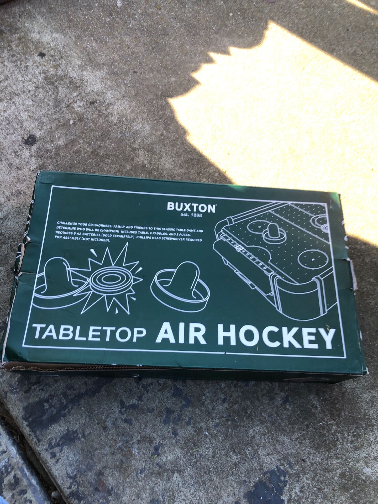 Table air hockey