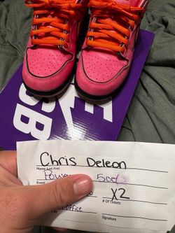 Nike Sb Dunk Low QS Powerpuff Girls Blossom 6.5m