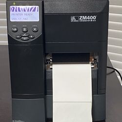 Zebra ZM400 Thermal Label Printer W/ Labels