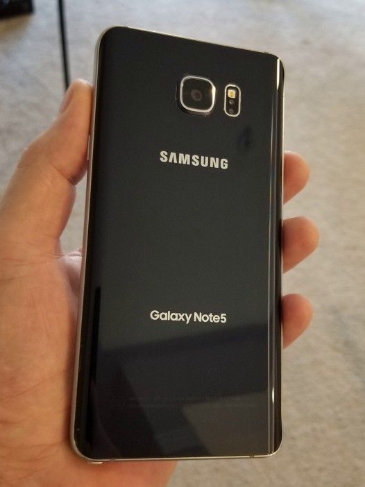 Nice Clean Samsung Galaxy Note 5 Unlocked for Every Carrier