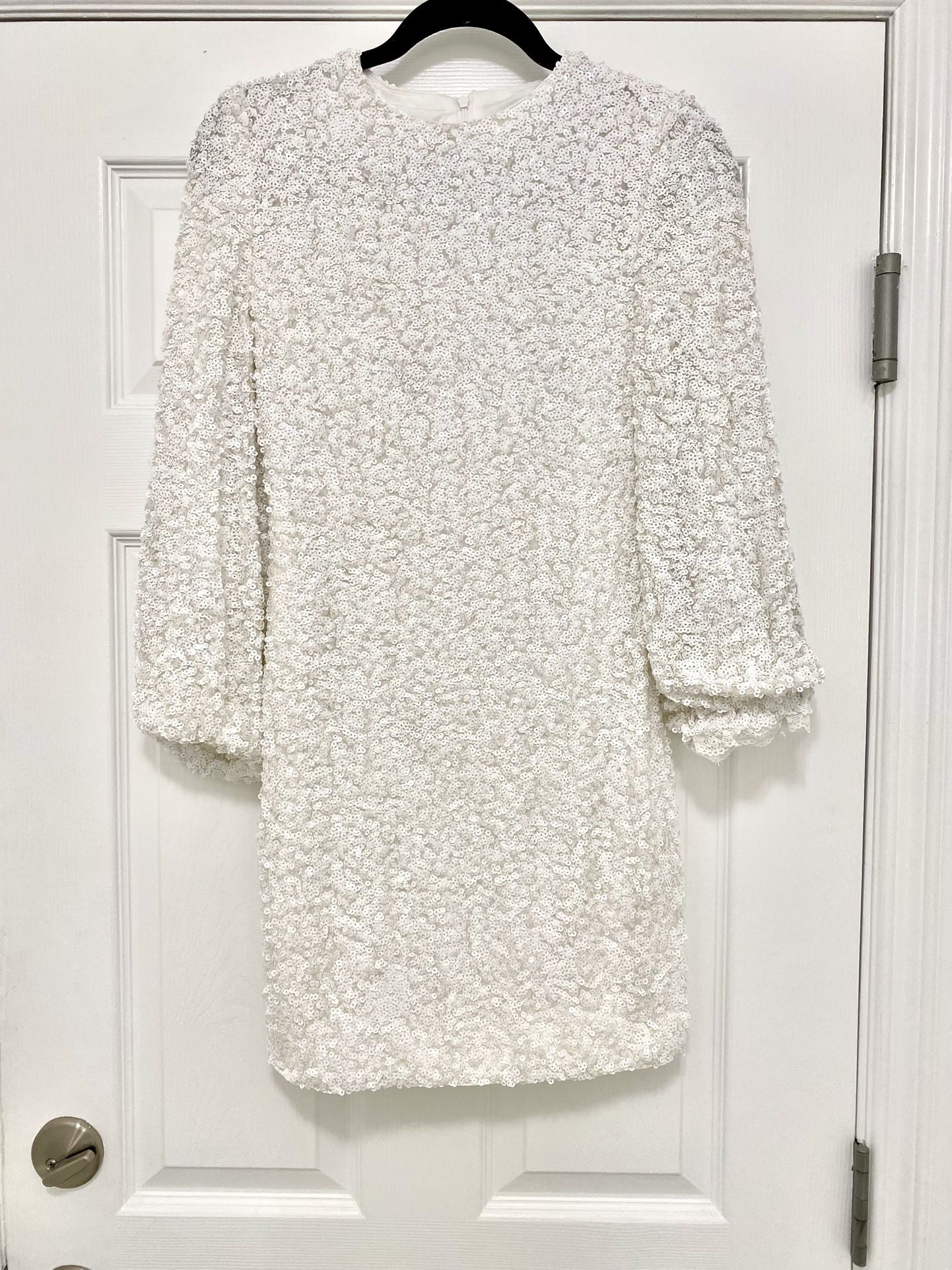 NEW White Sequin Dress