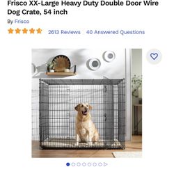 Extra large dog crate