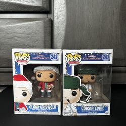 Funko Pop — Clark Griswold and Cousin Eddie 