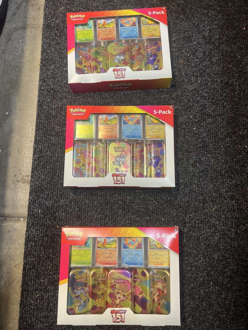 Costco Pokémon Scarlet And Violet 151 Tin