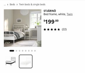 Twin bed frame