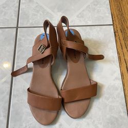 Brown Heels/wedges 