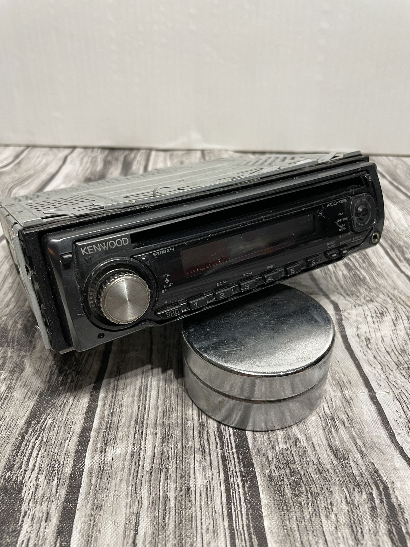 Kenwood 50WX4 car stereo receiver CD player *untested* but appears to be in good condition 