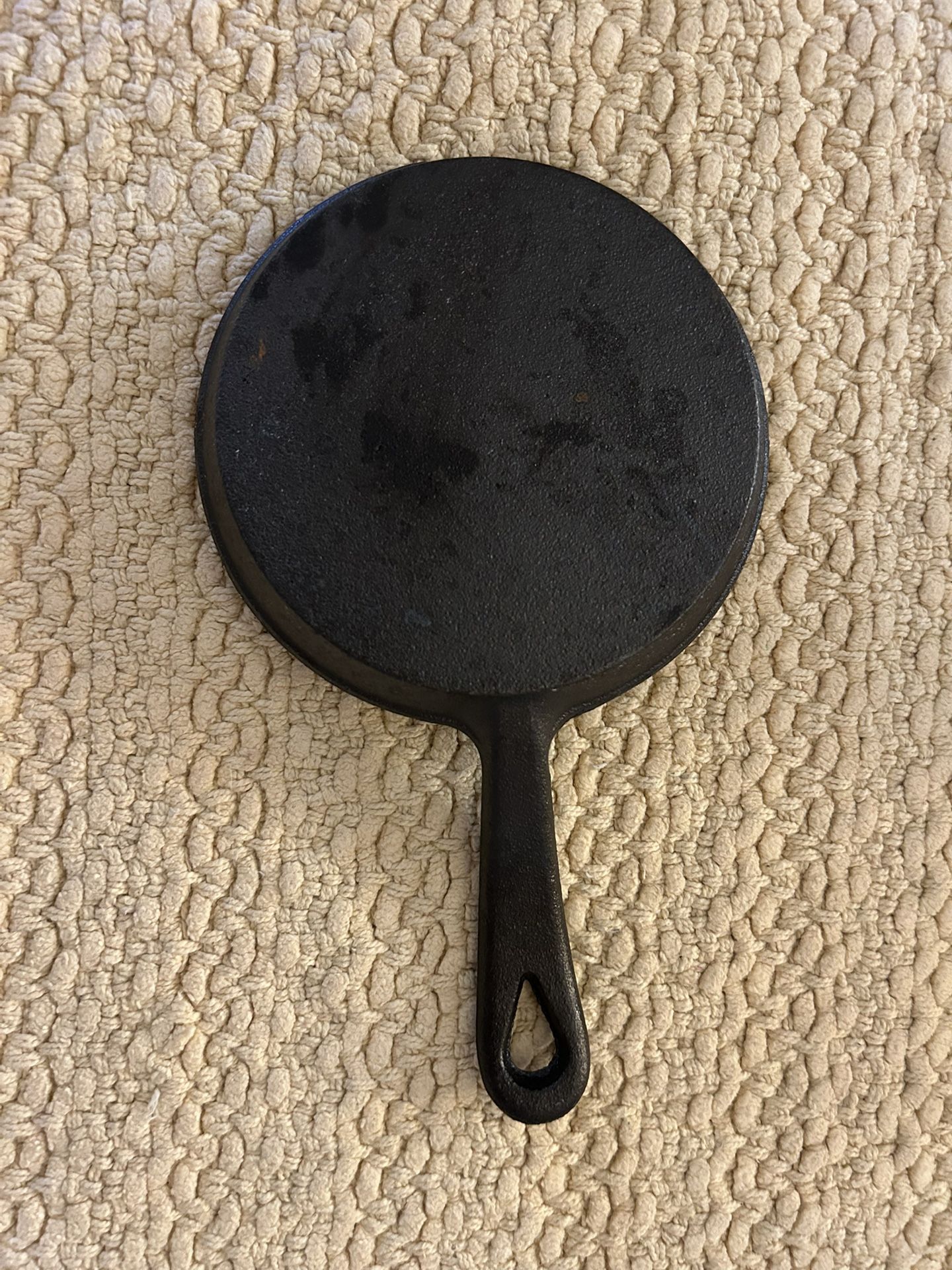 Unseasoned Cast Iron Pan