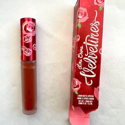 Lime Crime Velvetines PUMPKIN MATTE LIPSTICK Lip Stain FULL SIZE 0.088 Oz NIB